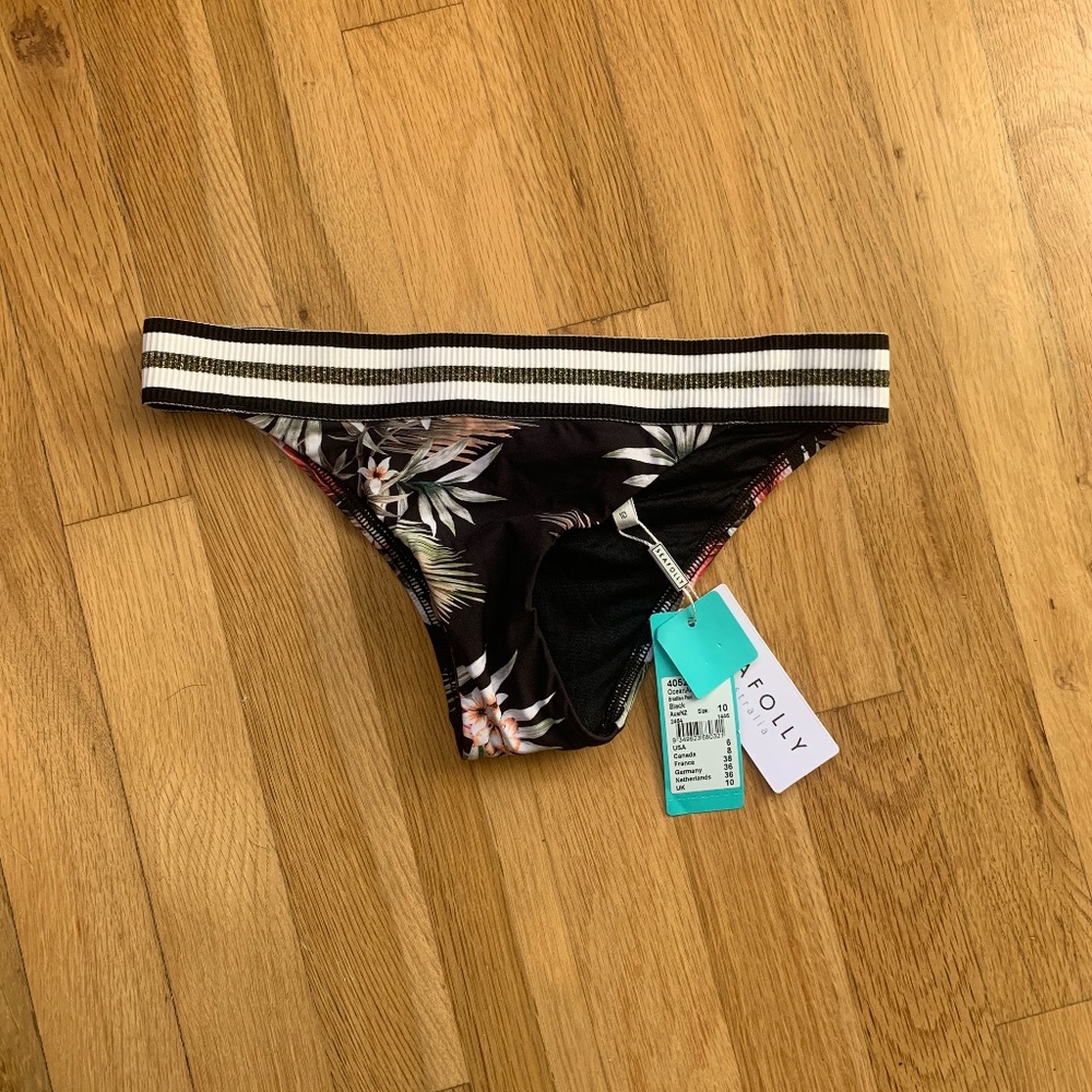 Seafolly Ocean Alley Brazillian Bikini Bottom